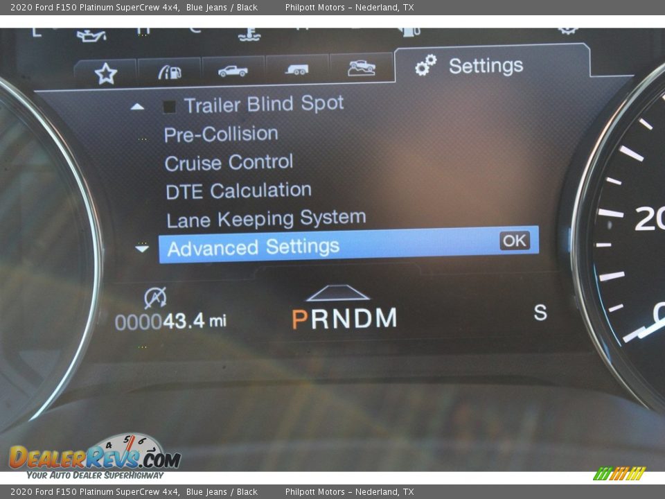 2020 Ford F150 Platinum SuperCrew 4x4 Blue Jeans / Black Photo #17