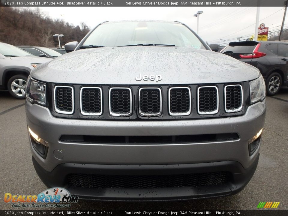 2020 Jeep Compass Latitude 4x4 Billet Silver Metallic / Black Photo #9