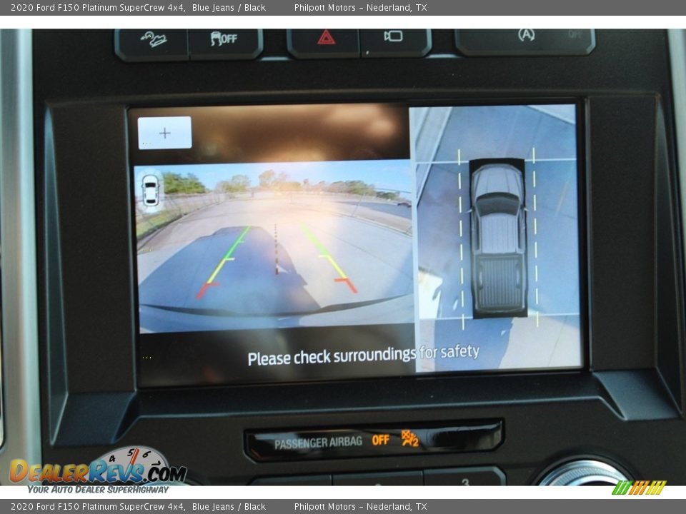 2020 Ford F150 Platinum SuperCrew 4x4 Blue Jeans / Black Photo #20