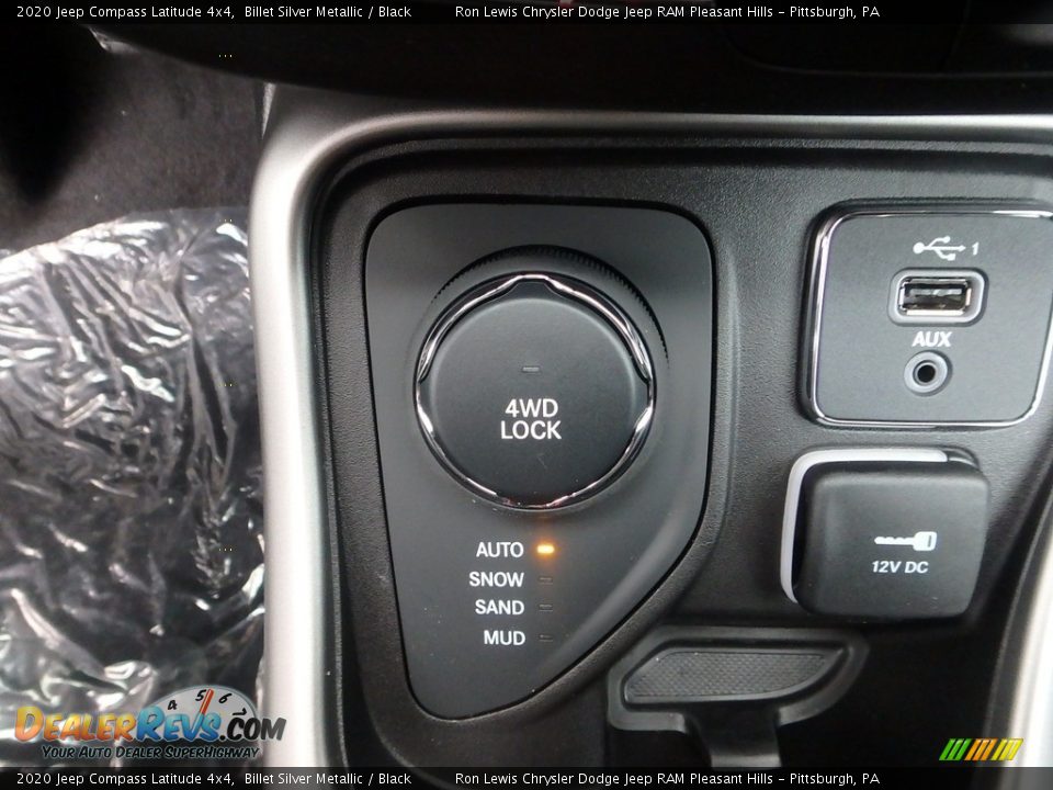 2020 Jeep Compass Latitude 4x4 Billet Silver Metallic / Black Photo #20