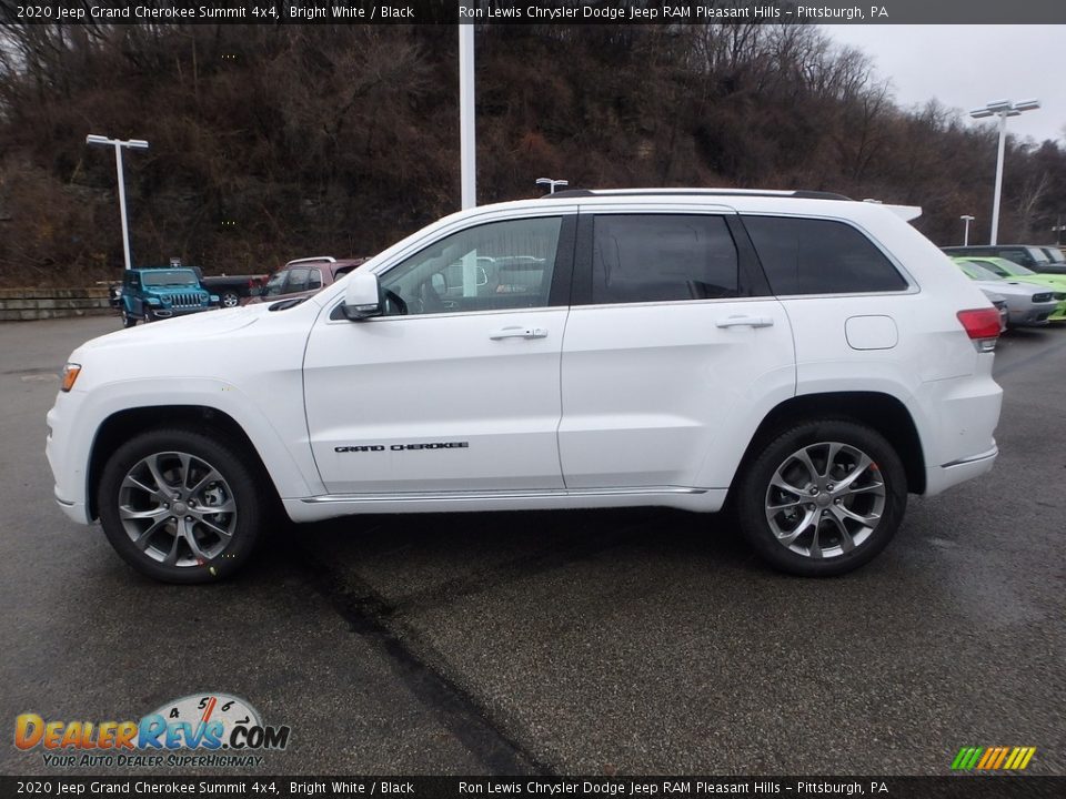 Bright White 2020 Jeep Grand Cherokee Summit 4x4 Photo #2