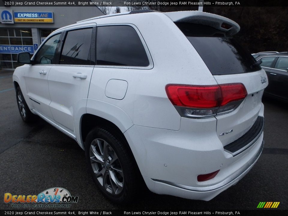 2020 Jeep Grand Cherokee Summit 4x4 Bright White / Black Photo #3