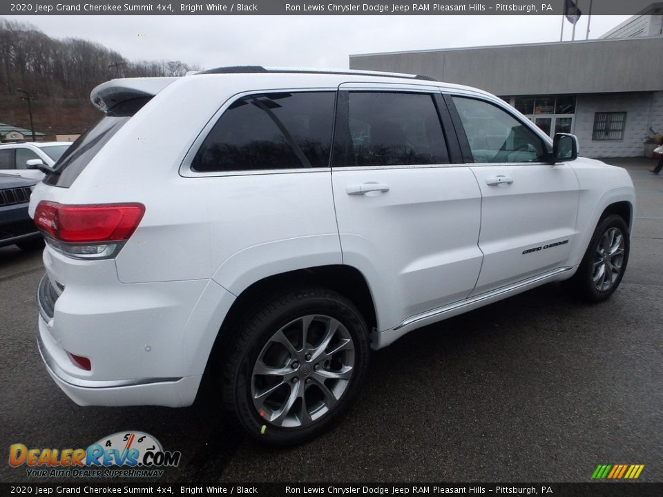 2020 Jeep Grand Cherokee Summit 4x4 Bright White / Black Photo #6