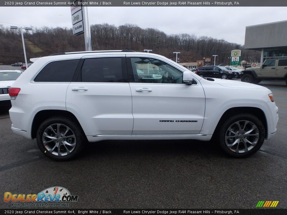 2020 Jeep Grand Cherokee Summit 4x4 Bright White / Black Photo #7