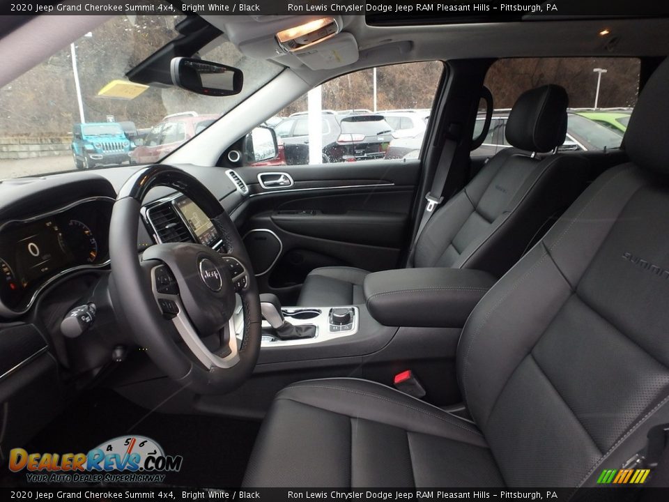 Front Seat of 2020 Jeep Grand Cherokee Summit 4x4 Photo #11