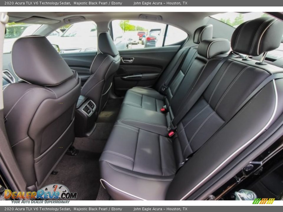 Rear Seat of 2020 Acura TLX V6 Technology Sedan Photo #21