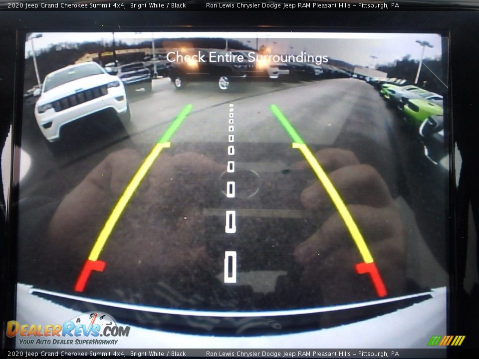 2020 Jeep Grand Cherokee Summit 4x4 Bright White / Black Photo #16