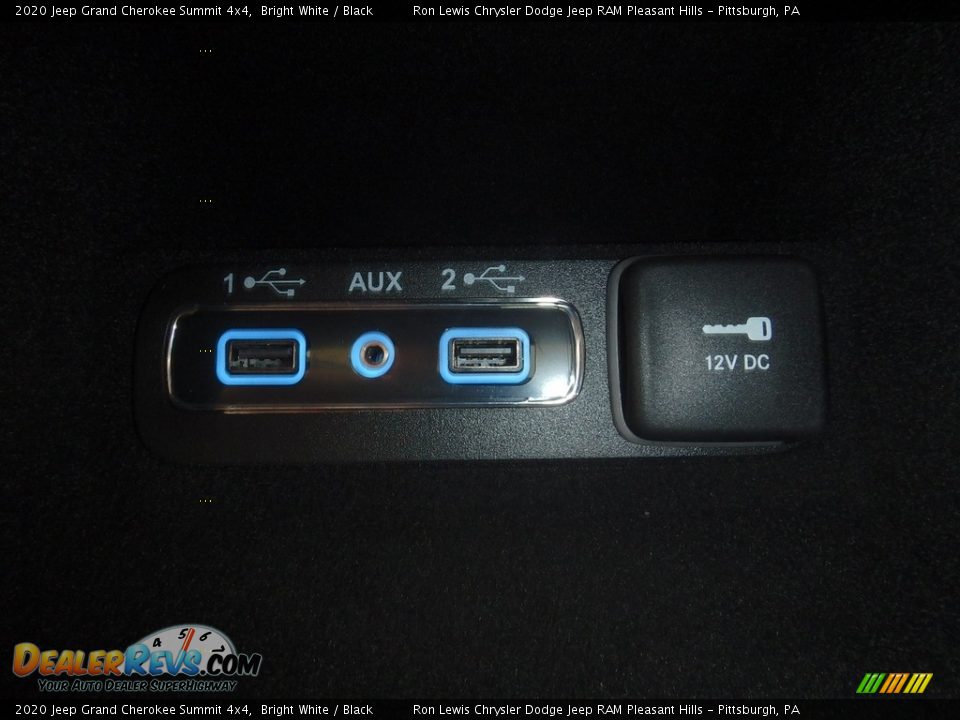 2020 Jeep Grand Cherokee Summit 4x4 Bright White / Black Photo #20