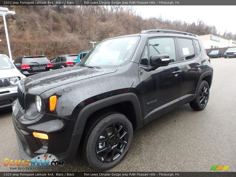 2020 Jeep Renegade Latitude 4x4 Black / Black Photo #1