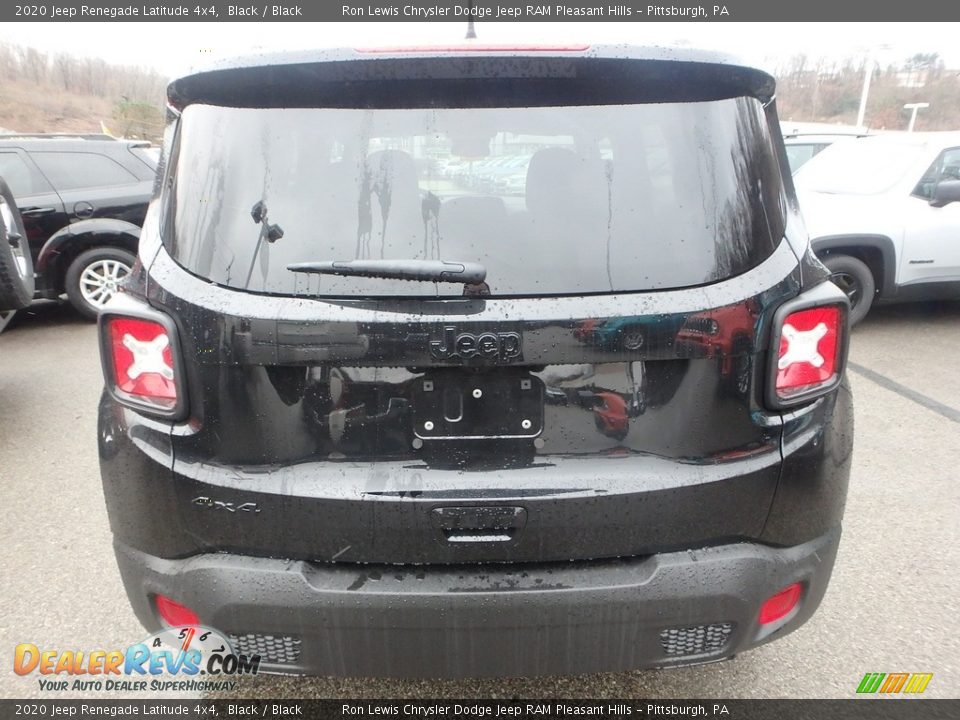2020 Jeep Renegade Latitude 4x4 Black / Black Photo #4