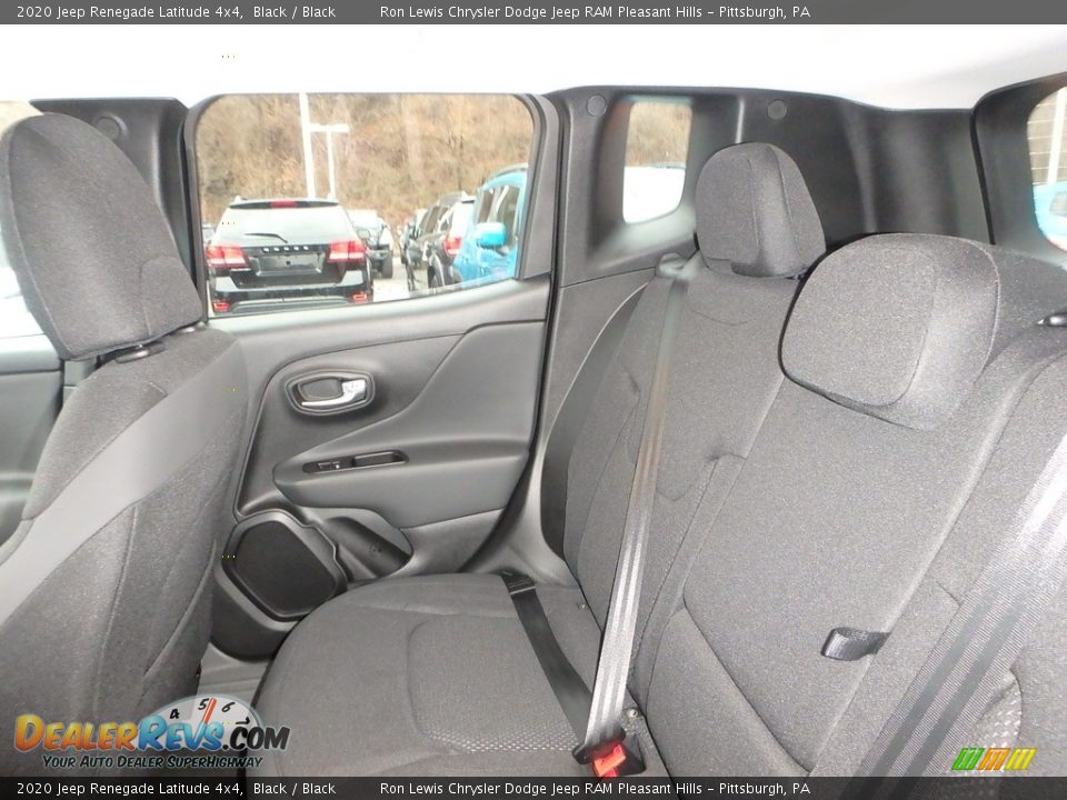 2020 Jeep Renegade Latitude 4x4 Black / Black Photo #12