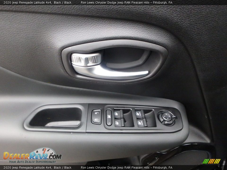2020 Jeep Renegade Latitude 4x4 Black / Black Photo #14