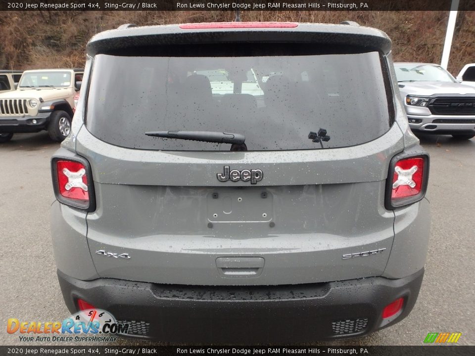 2020 Jeep Renegade Sport 4x4 Sting-Gray / Black Photo #4
