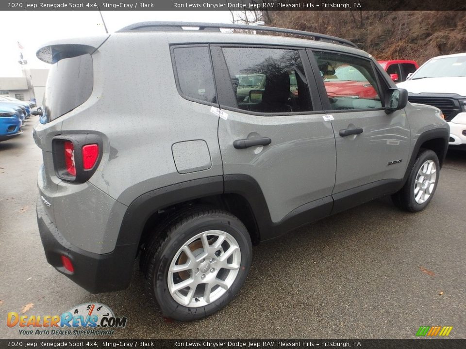 2020 Jeep Renegade Sport 4x4 Sting-Gray / Black Photo #6