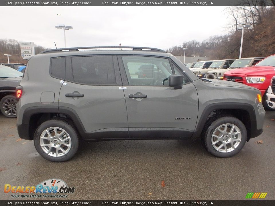 2020 Jeep Renegade Sport 4x4 Sting-Gray / Black Photo #7