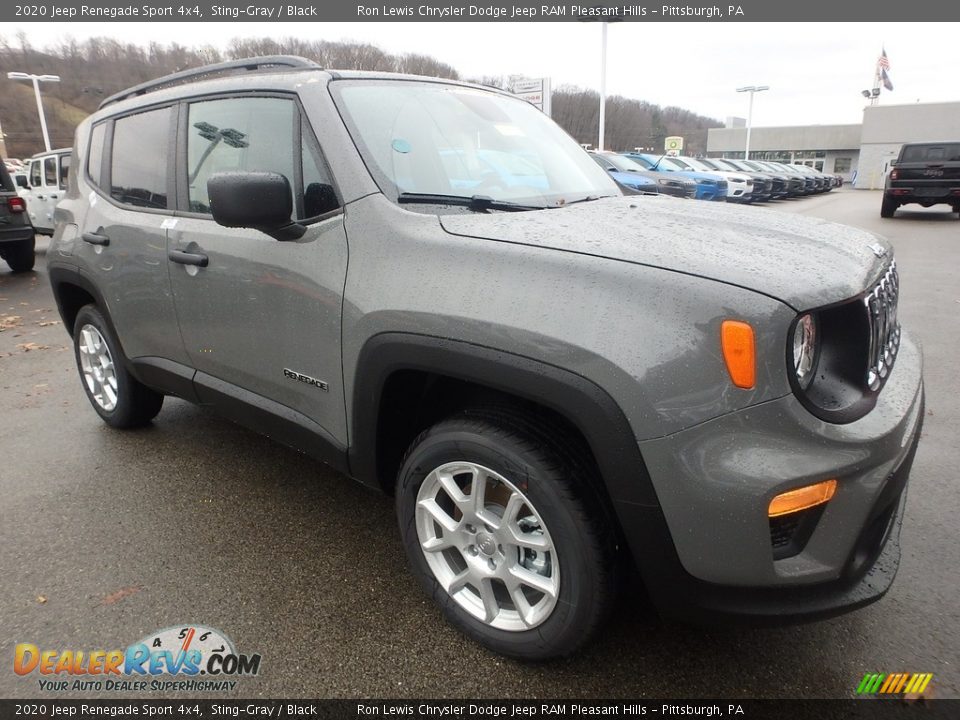 2020 Jeep Renegade Sport 4x4 Sting-Gray / Black Photo #8