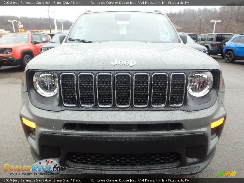 2020 Jeep Renegade Sport 4x4 Sting-Gray / Black Photo #9