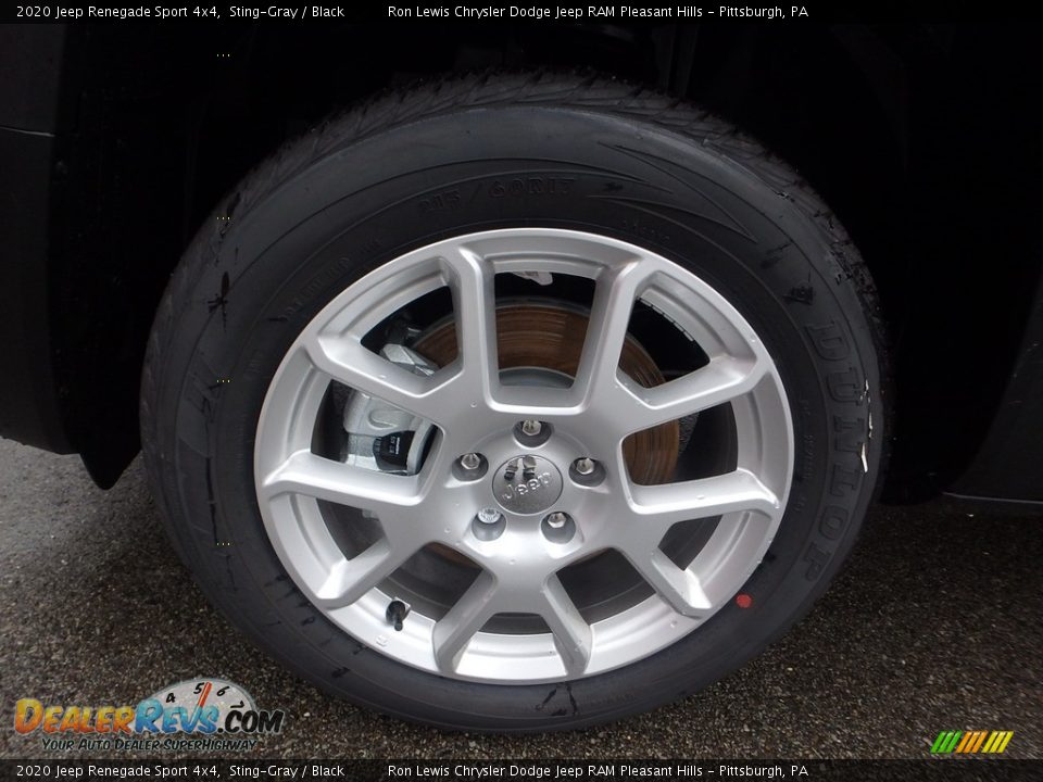 2020 Jeep Renegade Sport 4x4 Sting-Gray / Black Photo #10