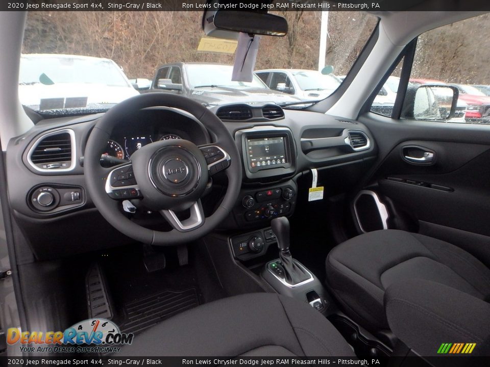 2020 Jeep Renegade Sport 4x4 Sting-Gray / Black Photo #13