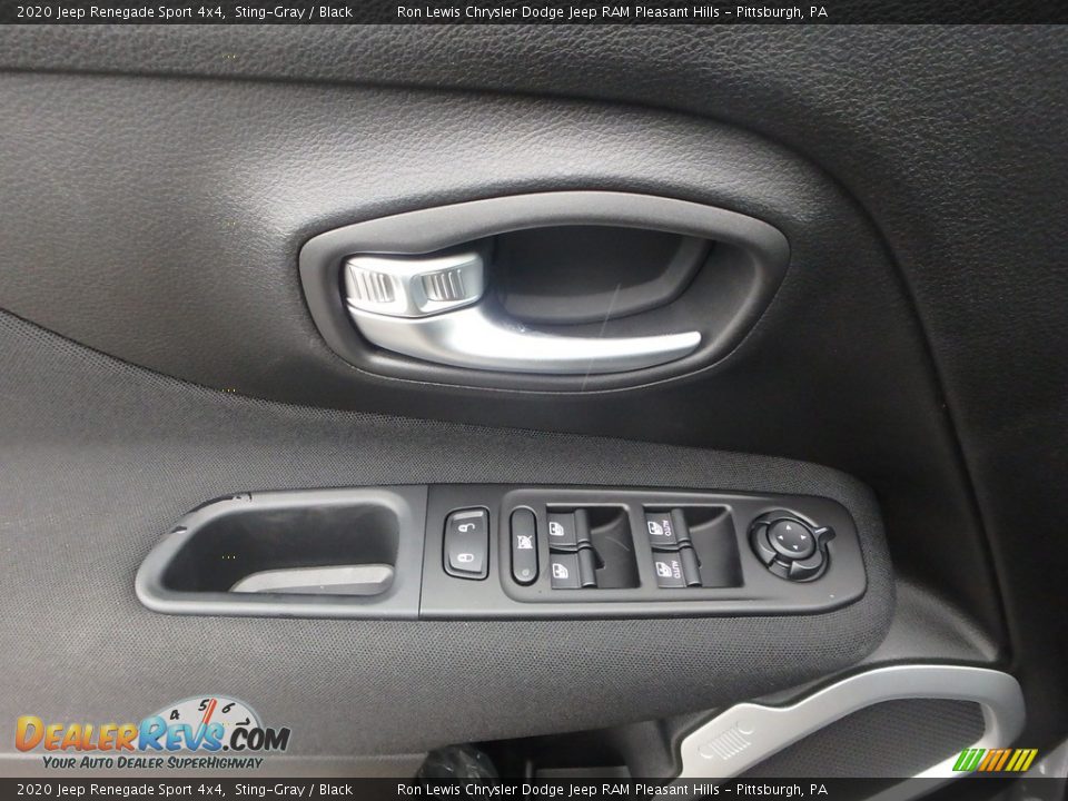 2020 Jeep Renegade Sport 4x4 Sting-Gray / Black Photo #14
