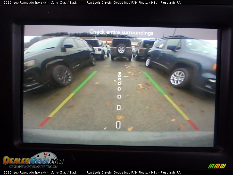 2020 Jeep Renegade Sport 4x4 Sting-Gray / Black Photo #16