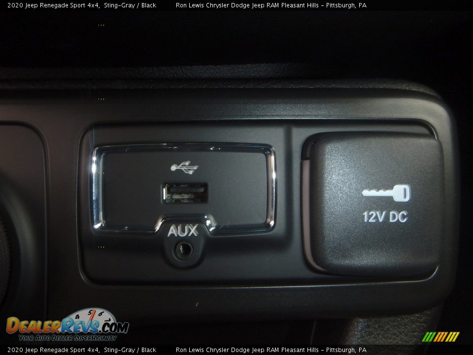 2020 Jeep Renegade Sport 4x4 Sting-Gray / Black Photo #19