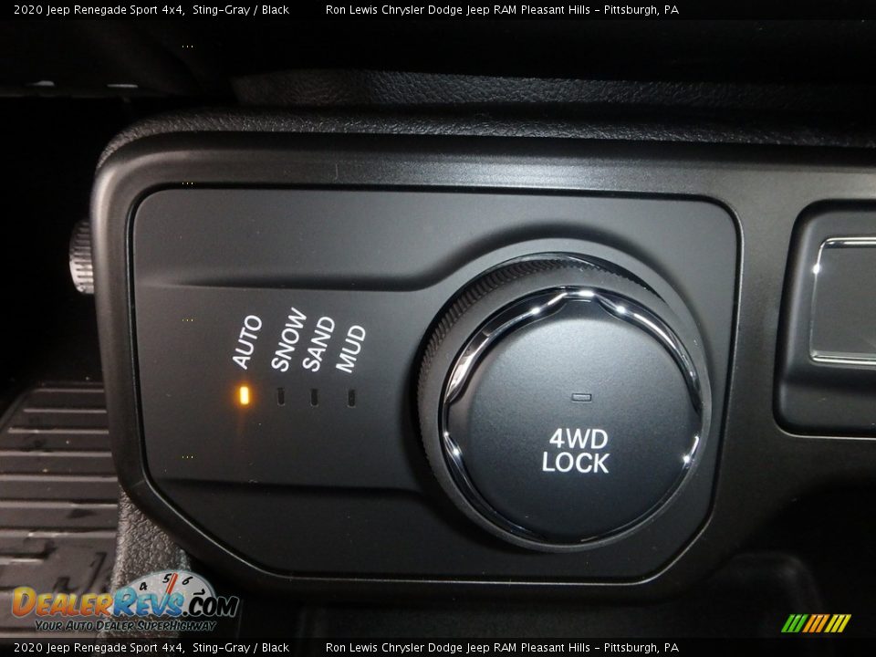 2020 Jeep Renegade Sport 4x4 Sting-Gray / Black Photo #20