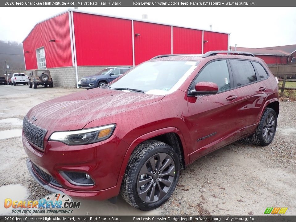2020 Jeep Cherokee High Altitude 4x4 Velvet Red Pearl / Black Photo #1