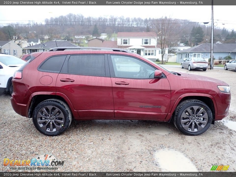 2020 Jeep Cherokee High Altitude 4x4 Velvet Red Pearl / Black Photo #6