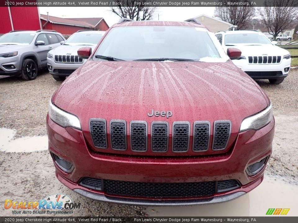2020 Jeep Cherokee High Altitude 4x4 Velvet Red Pearl / Black Photo #8