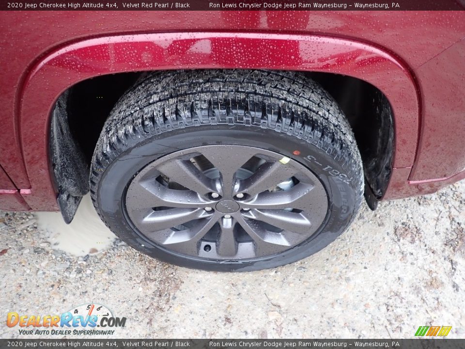 2020 Jeep Cherokee High Altitude 4x4 Velvet Red Pearl / Black Photo #9