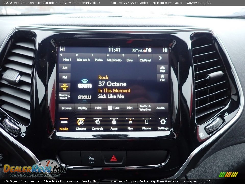 2020 Jeep Cherokee High Altitude 4x4 Velvet Red Pearl / Black Photo #17