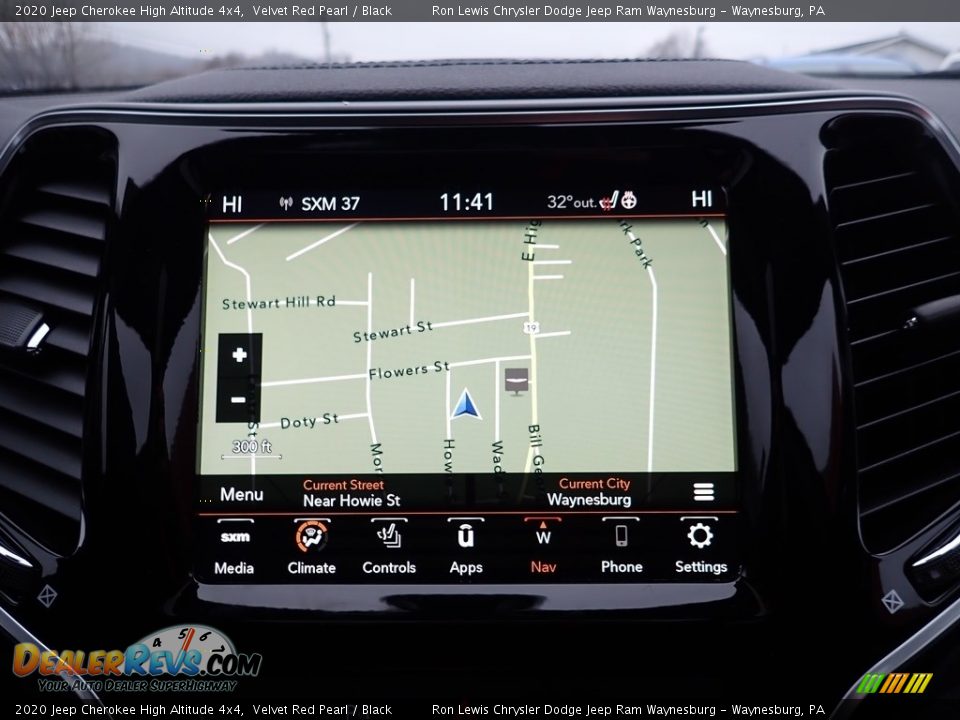 2020 Jeep Cherokee High Altitude 4x4 Velvet Red Pearl / Black Photo #18