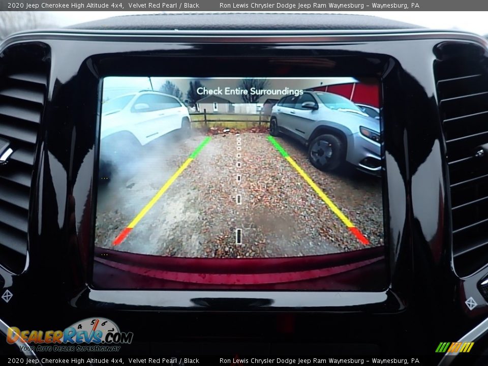 2020 Jeep Cherokee High Altitude 4x4 Velvet Red Pearl / Black Photo #19