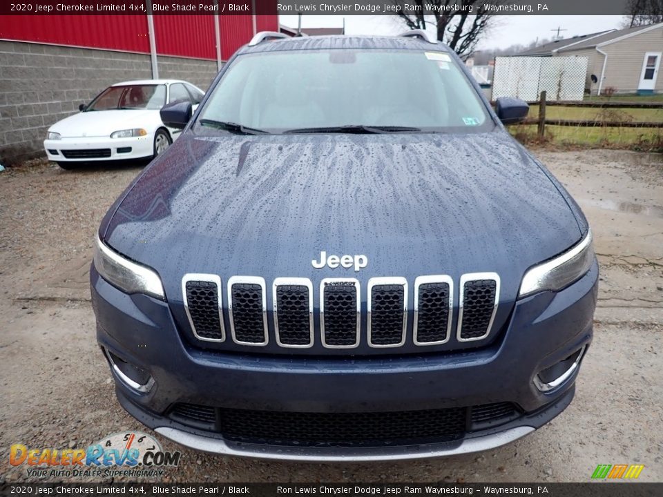 2020 Jeep Cherokee Limited 4x4 Blue Shade Pearl / Black Photo #8