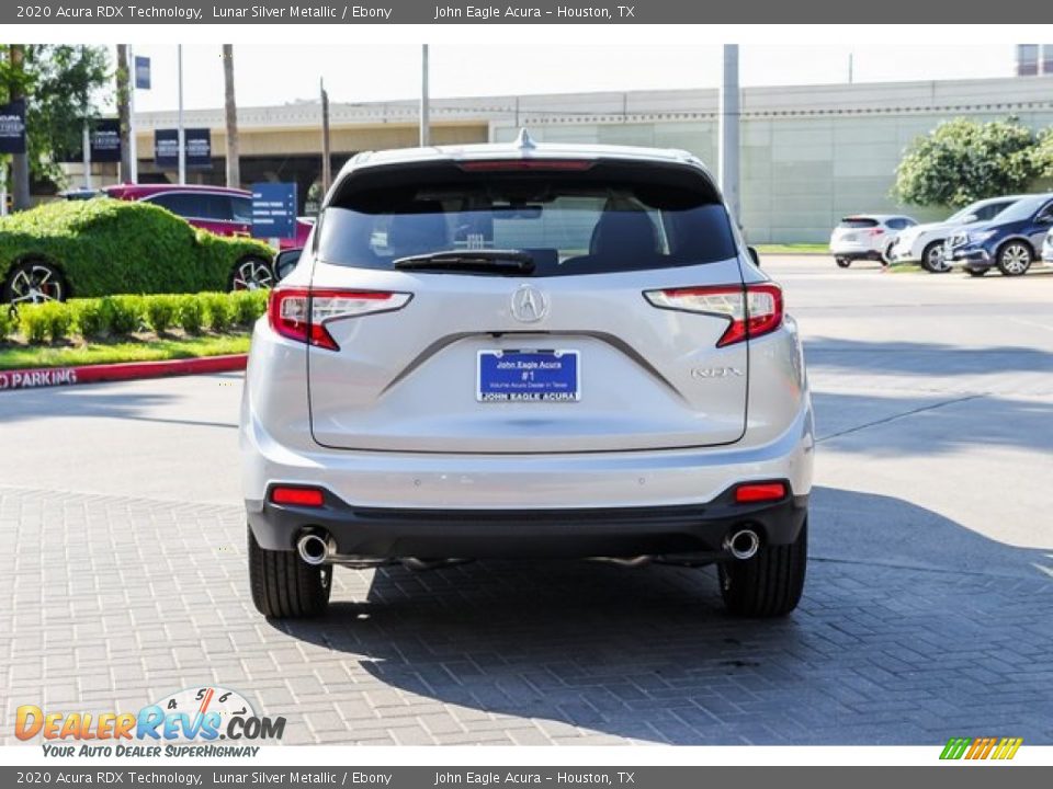 2020 Acura RDX Technology Lunar Silver Metallic / Ebony Photo #6