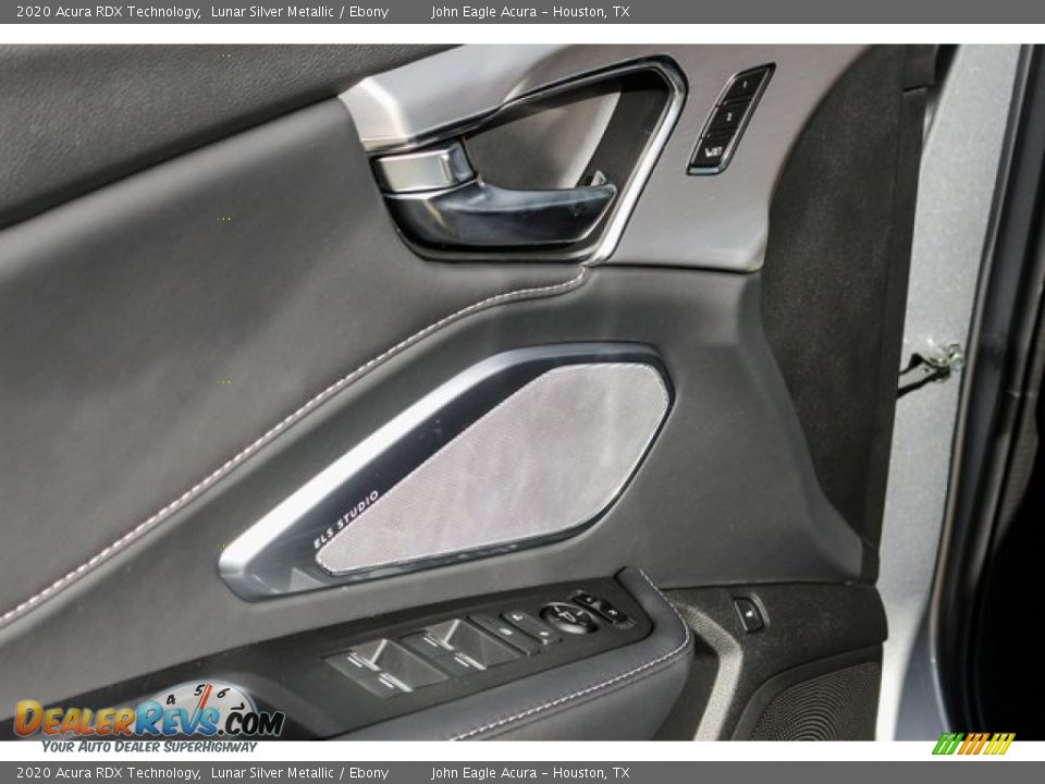 2020 Acura RDX Technology Lunar Silver Metallic / Ebony Photo #12