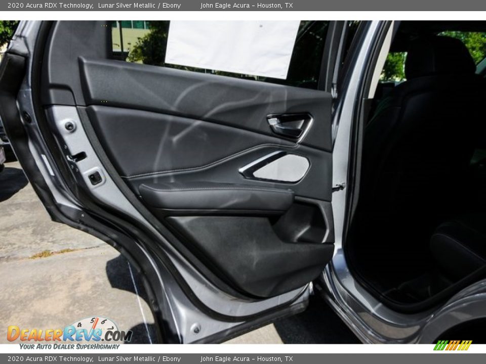 2020 Acura RDX Technology Lunar Silver Metallic / Ebony Photo #17