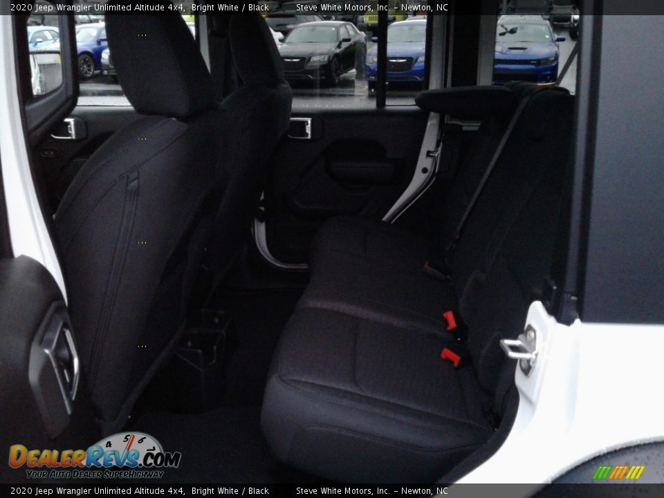 2020 Jeep Wrangler Unlimited Altitude 4x4 Bright White / Black Photo #3