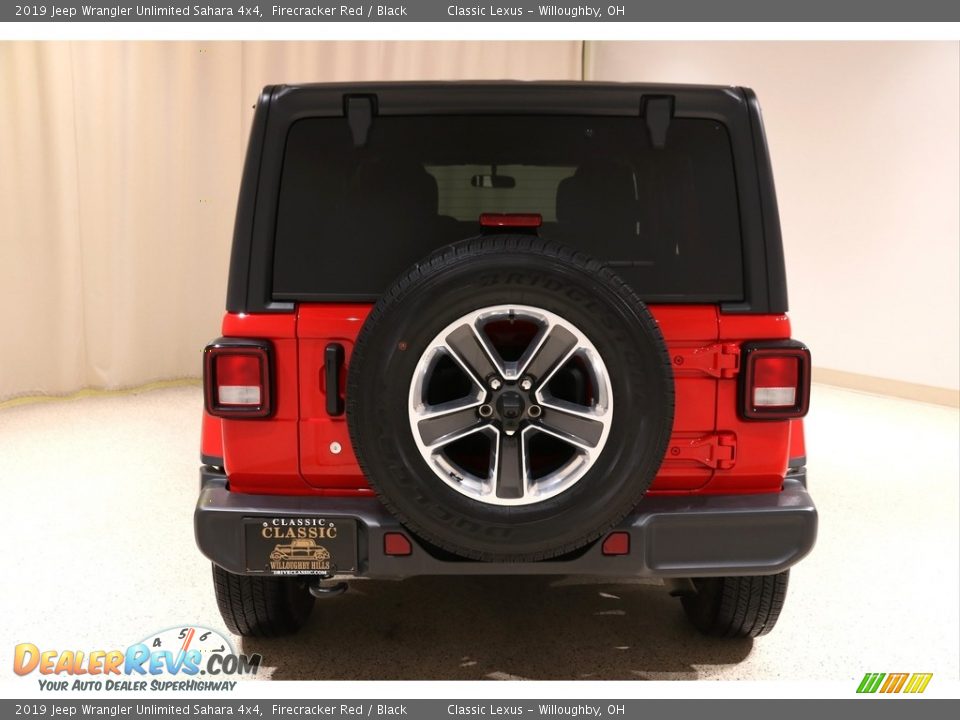 2019 Jeep Wrangler Unlimited Sahara 4x4 Firecracker Red / Black Photo #20