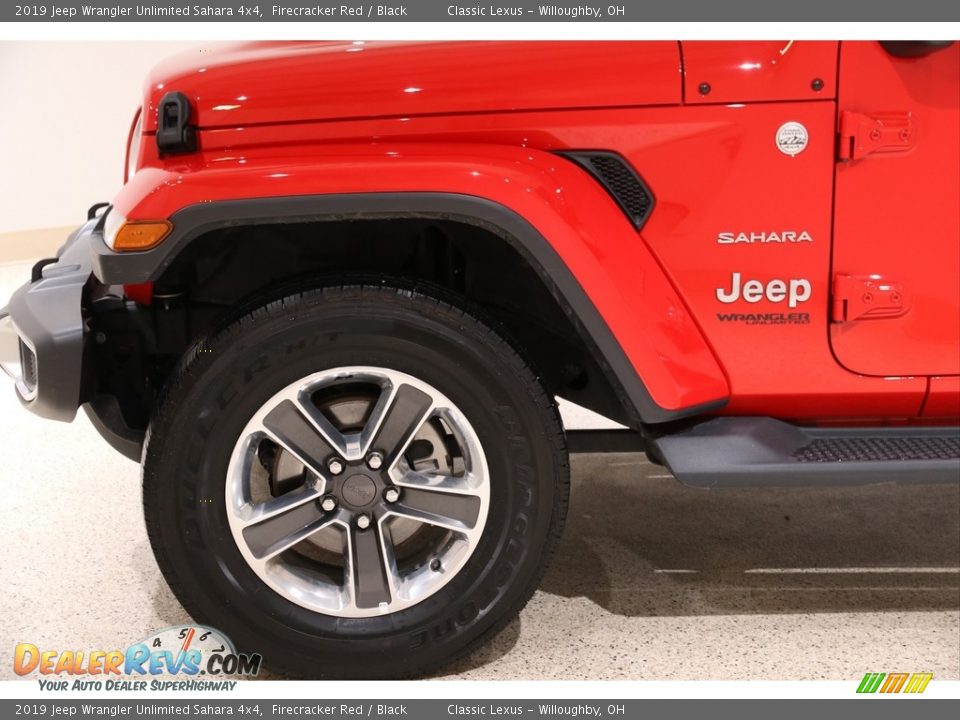2019 Jeep Wrangler Unlimited Sahara 4x4 Firecracker Red / Black Photo #22