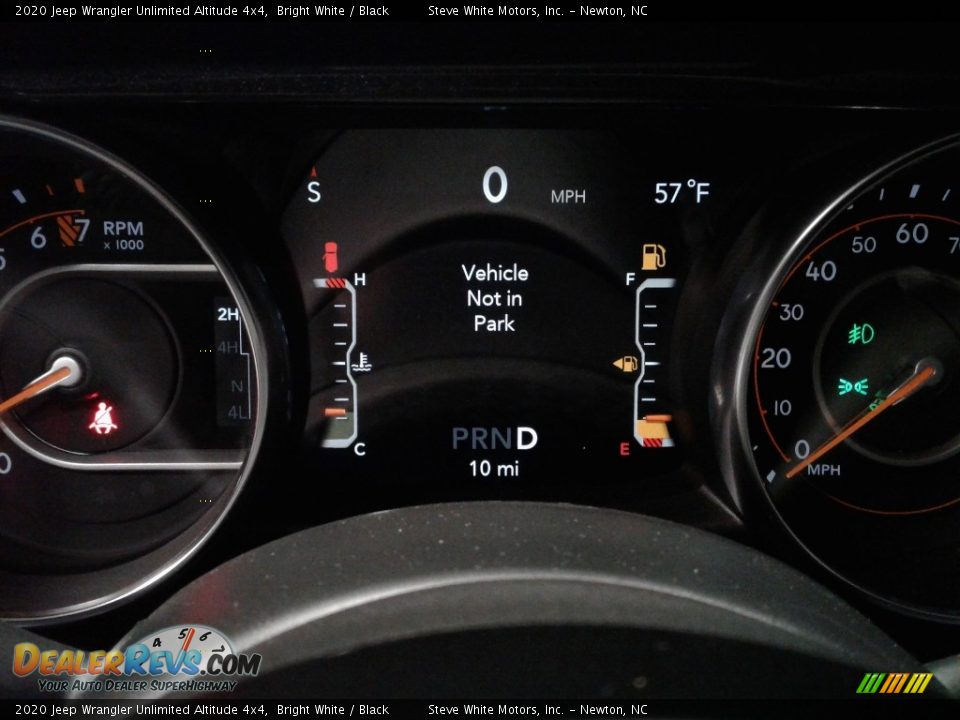 2020 Jeep Wrangler Unlimited Altitude 4x4 Bright White / Black Photo #16