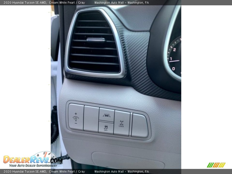 2020 Hyundai Tucson SE AWD Cream White Pearl / Gray Photo #13