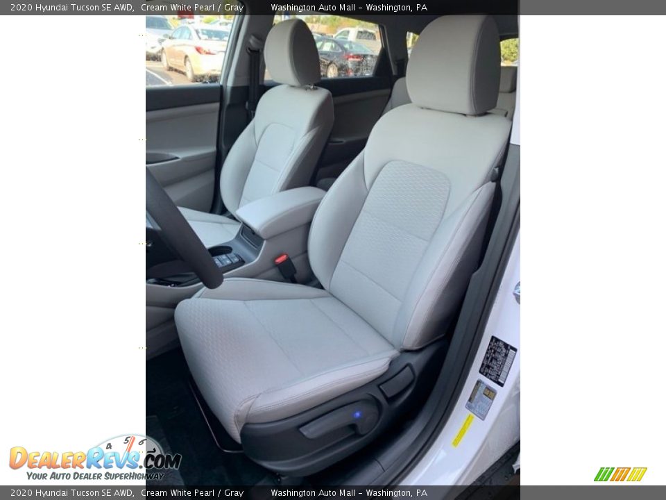 2020 Hyundai Tucson SE AWD Cream White Pearl / Gray Photo #15
