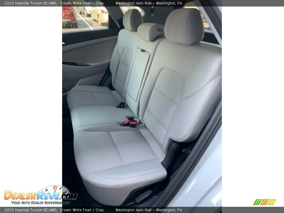 2020 Hyundai Tucson SE AWD Cream White Pearl / Gray Photo #19