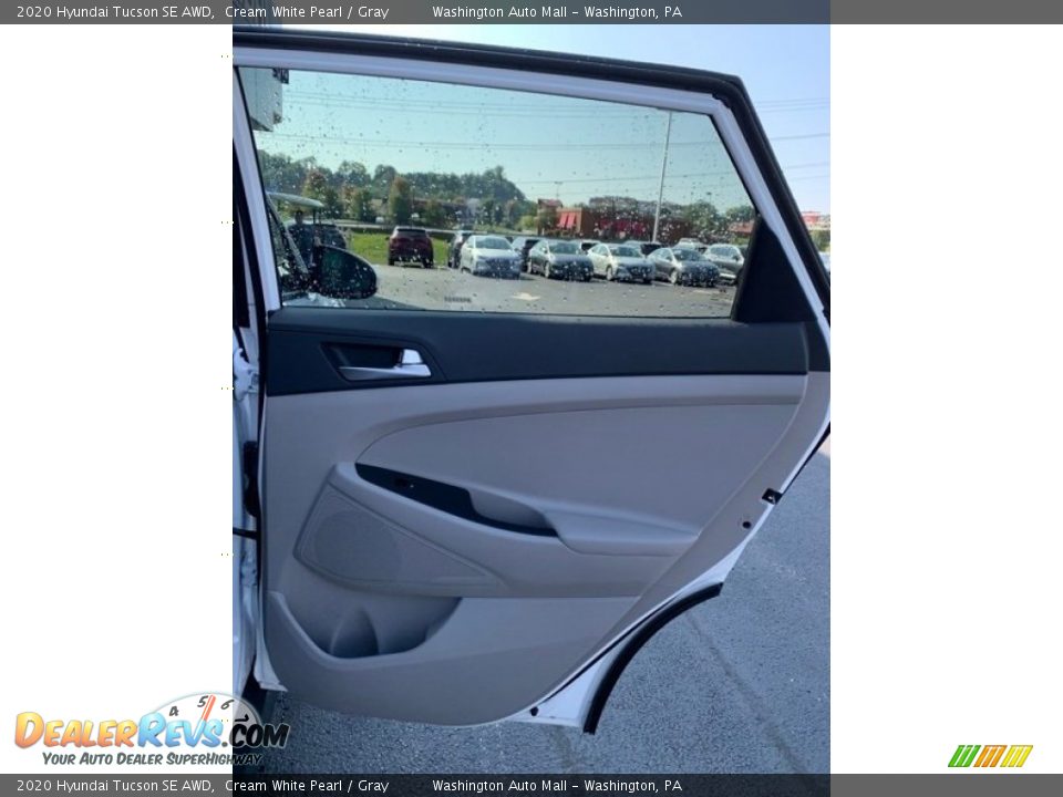 2020 Hyundai Tucson SE AWD Cream White Pearl / Gray Photo #24