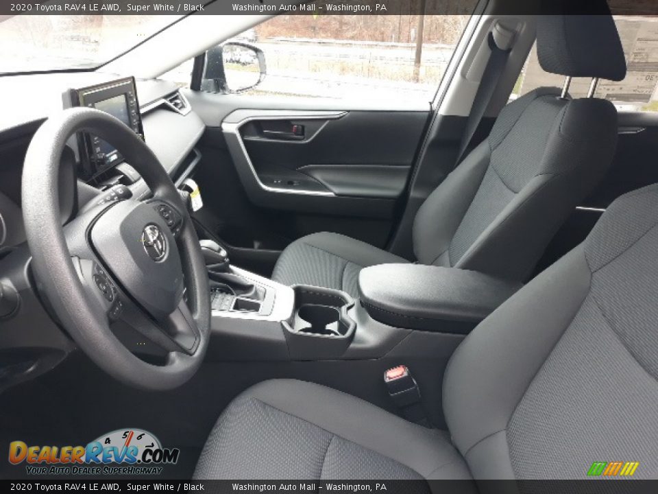2020 Toyota RAV4 LE AWD Super White / Black Photo #4