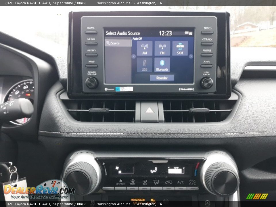 2020 Toyota RAV4 LE AWD Super White / Black Photo #5