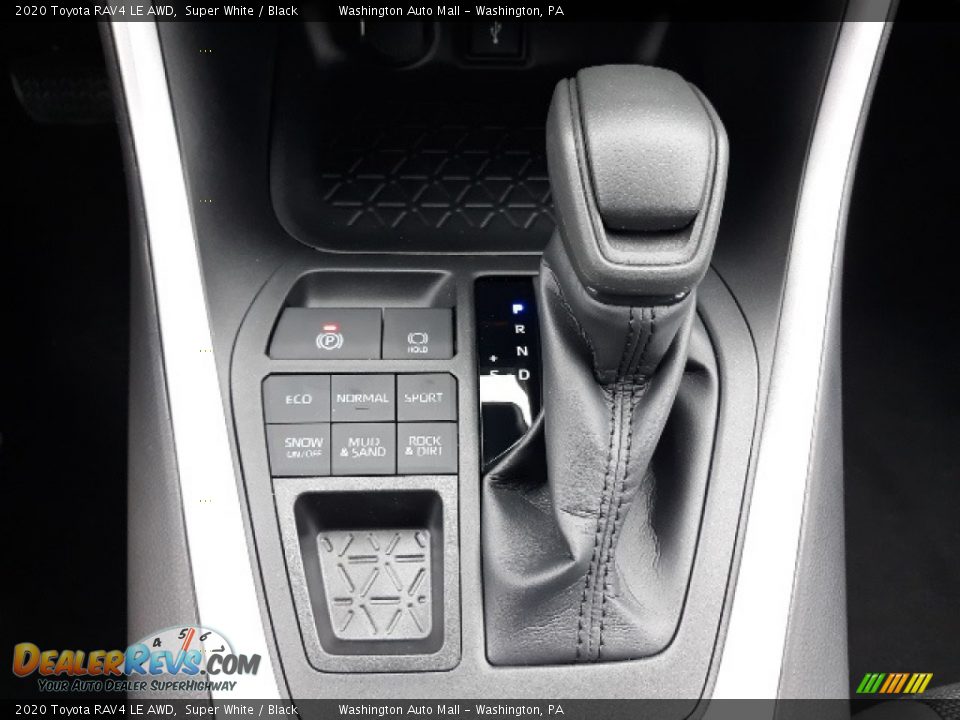 2020 Toyota RAV4 LE AWD Super White / Black Photo #6