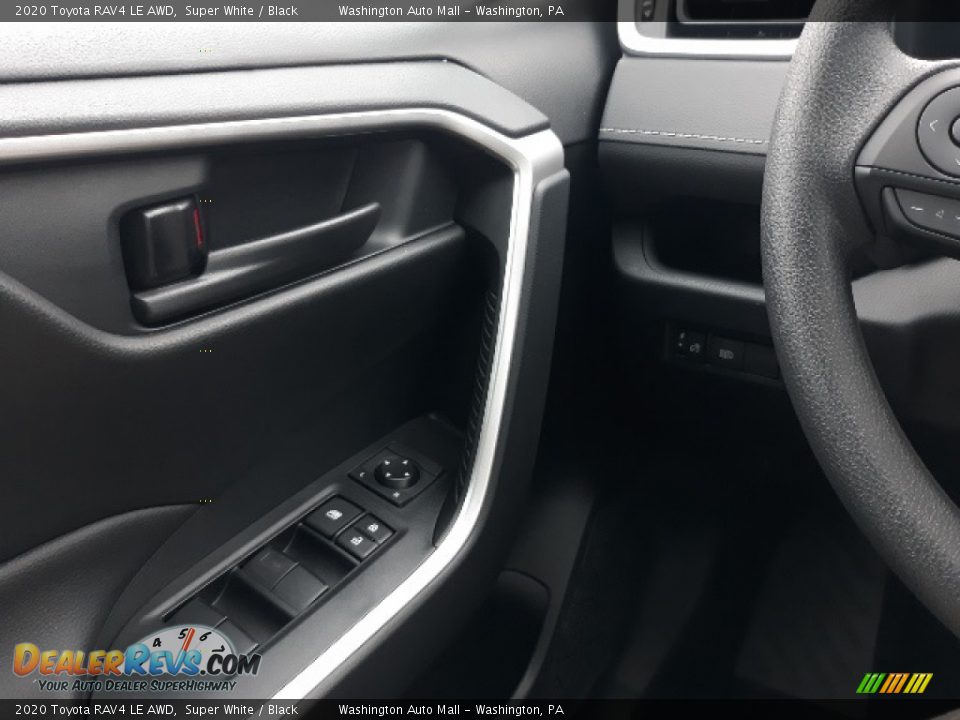 2020 Toyota RAV4 LE AWD Super White / Black Photo #12